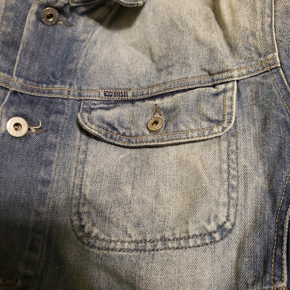 Diesel Denim Trucker Jacket Large - Picture 6 of 8